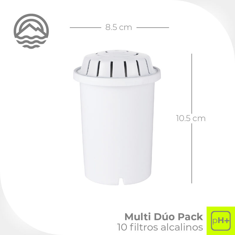 Minato Set De Filtros Alcalinos Multi D&uacute;o Pack ... image number null