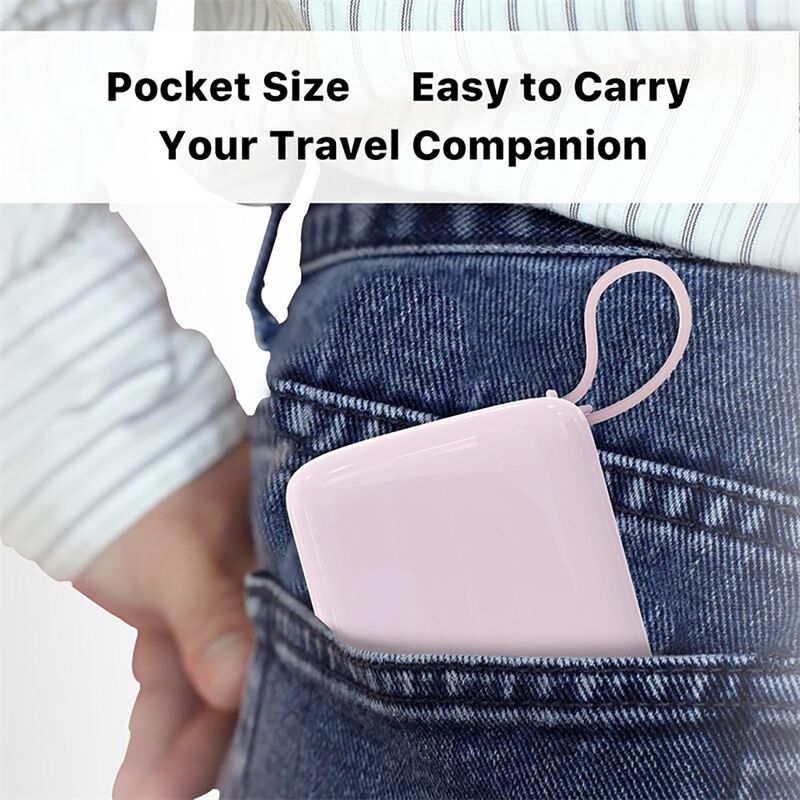 Bater&iacute;a Externa MYBAT Powerbank USB-C Rosa 1000... image number null