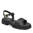 Top Moda Sandalia para mujer negro