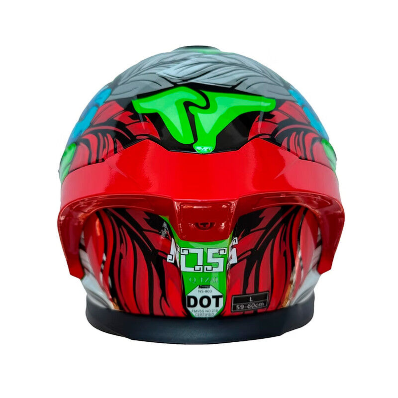 Casco Noss Ns-803 Cerrado Quetzal Multicolor L image number null