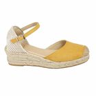 NOESLOMISMO BY DILEMA Alpargatas para Mujer | Sandalias con Cu&ntilde;a Amarillo