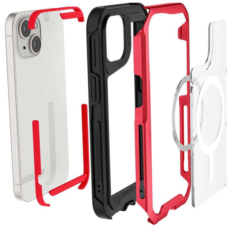 Funda GHOSTEK Atomic para iPhone 15 Aluminio Ro... image number null