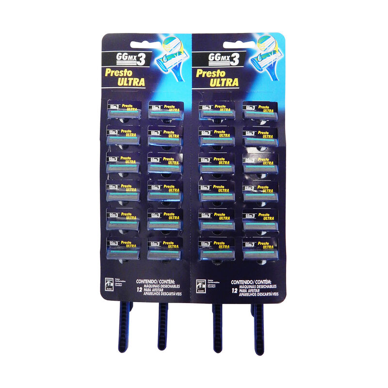 Rastrillo desechable de 3 Hojas para Caballero ... image number null