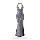Maxi Vestido Con Pedrer&iacute;a