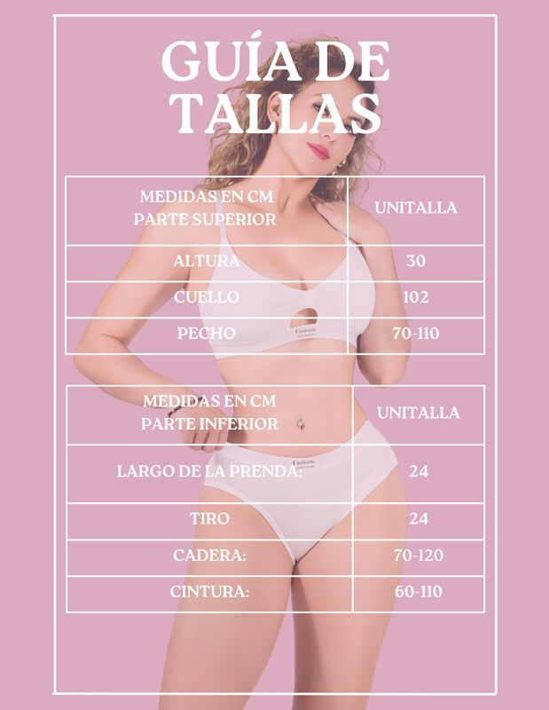 Pack De 2 Sets De Lencer&iacute;a Mujer SET.I-1005-PX2... image number null