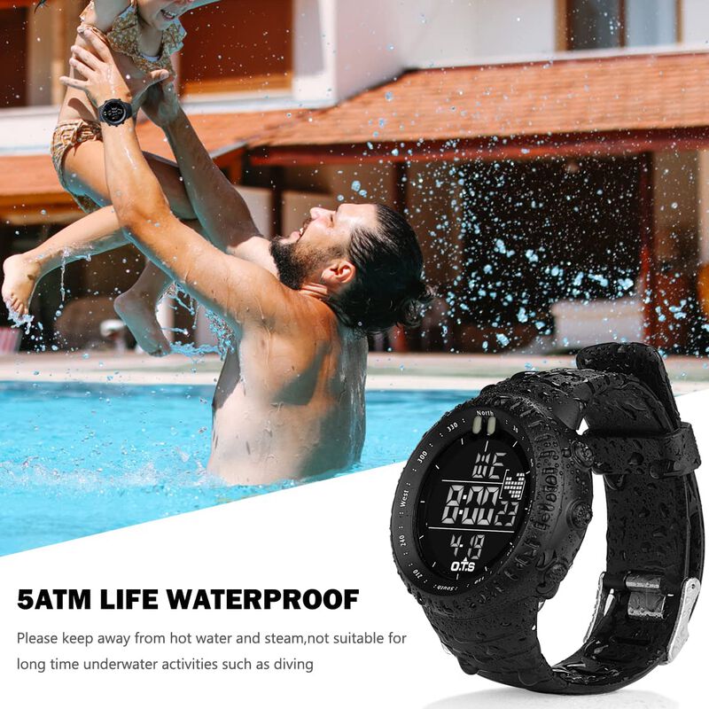 Reloj Deportivo Digital Palada T7005g Impermeab... image number null