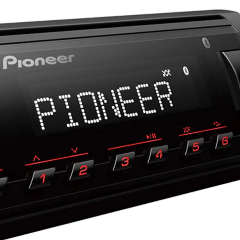 Autoest&eacute;reo Bluetooth Pioneer 1 Din Mvh-s145bt image number null
