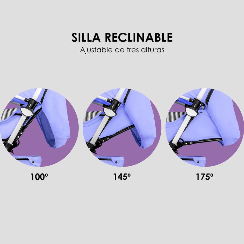 Carriola premium musical unyotons lila reversib... image number null