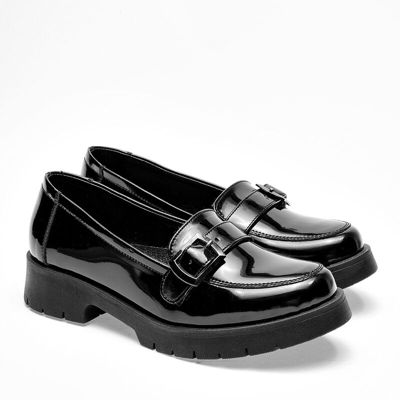 Vitalia Zapatos para mujer negro charol image number null