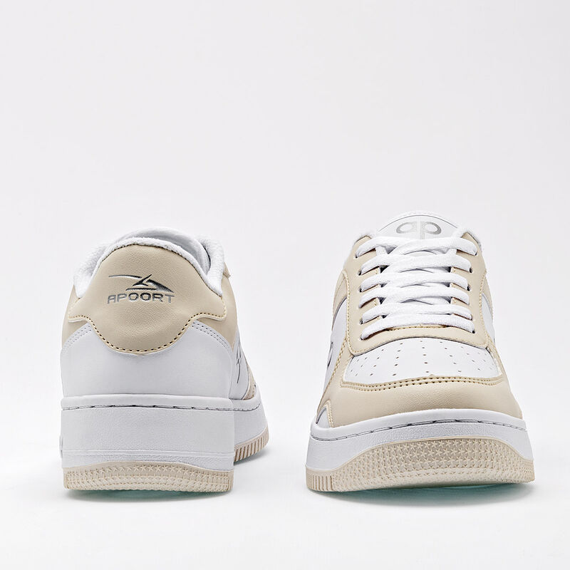 Apoort Tenis Para Mujer Blanco Beige Cod 129097... image number null