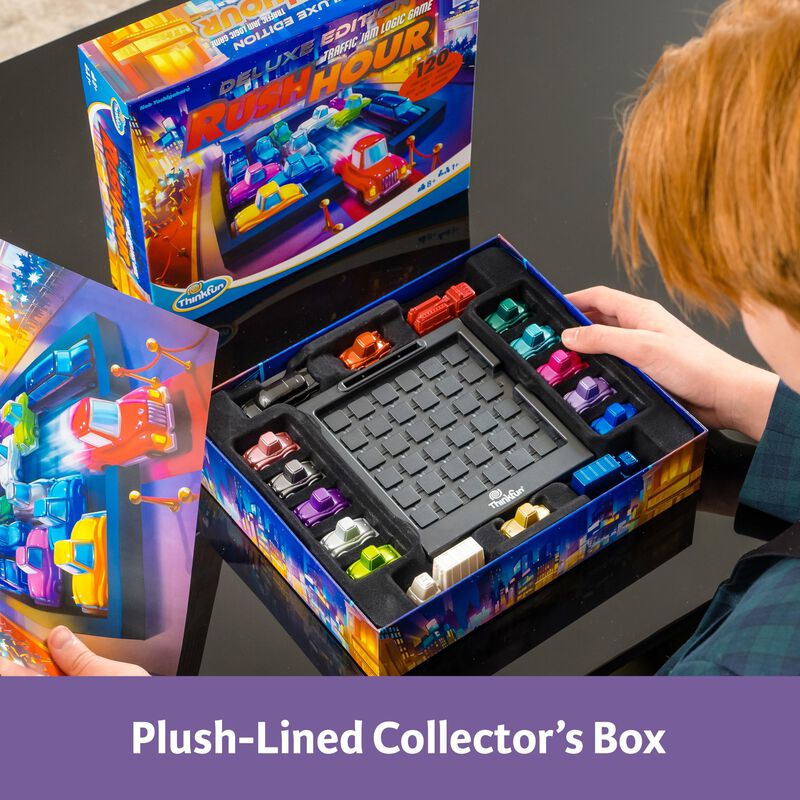 Juego De L&oacute;gica Thinkfun Rush Hour Deluxe Con E... image number null