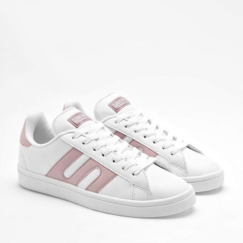 American Fire Tenis urbano para mujer blanco ro... image number null