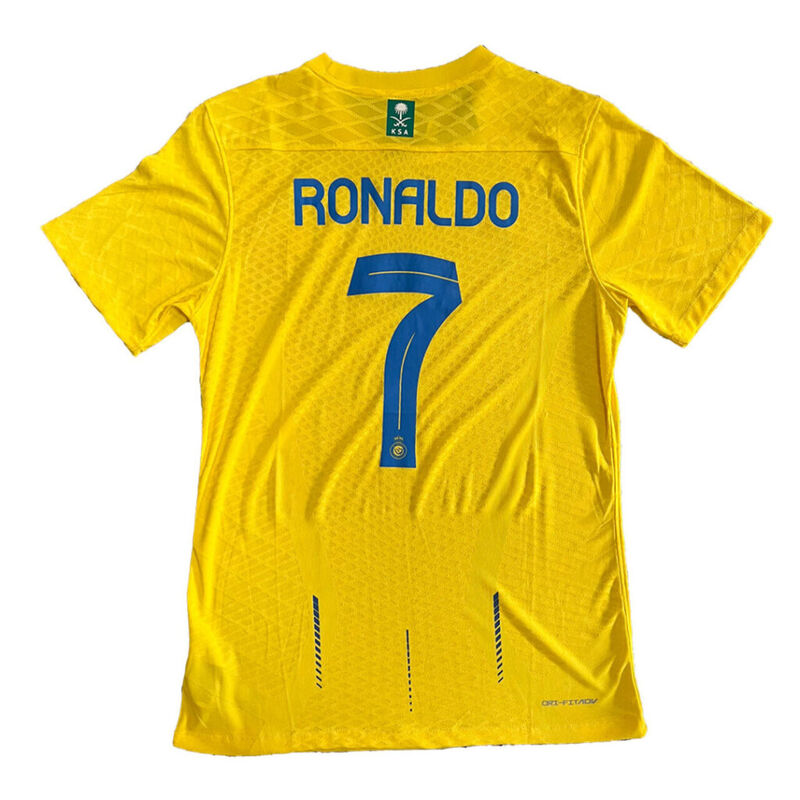 Jersey Cristiano 7 Club 2024 Titular Local Amar... image number null