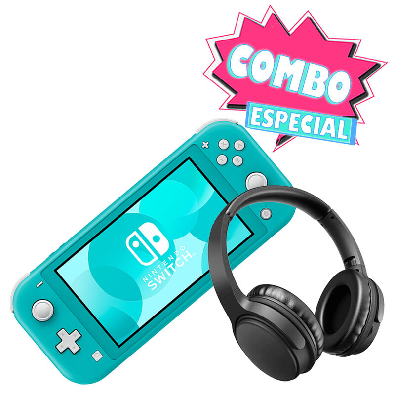Combo Consola Nintendo Switch Lite 32 Gb Turque... image number null