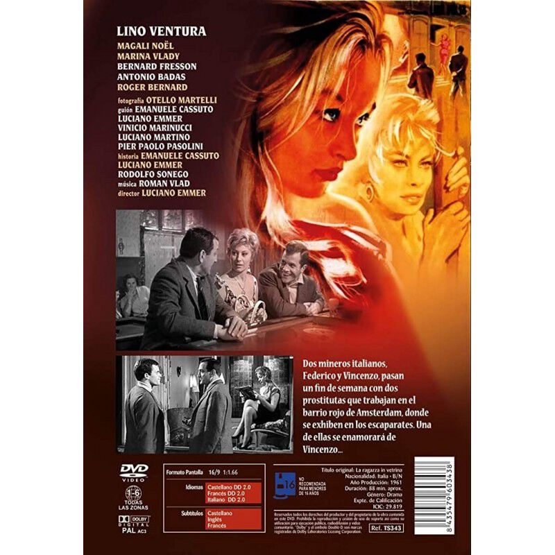 Una Muchacha En El Escaparate [dvd] (1961) La R... image number null