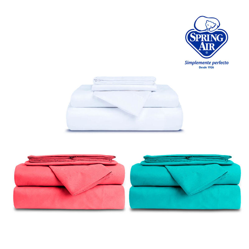 Juego de Sabanas Queen Size Spring Air 3 Pack T... image number null