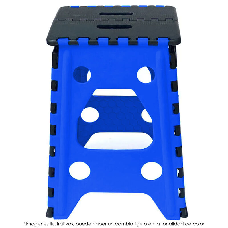 Banco plegable Negro/Azul el&eacute;ctrico image number null