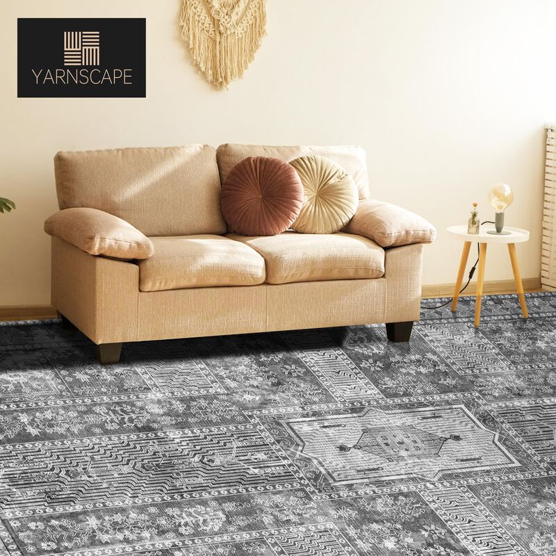 Alfombra Yarnscape Vintage, Lavable, 150 X 210 ... image number null