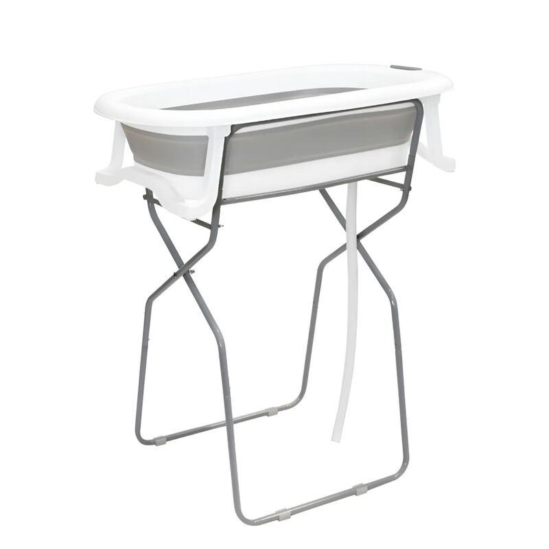 Ba&ntilde;era Plegable Con Soporte y Sistema de Desag&uuml;... image number null