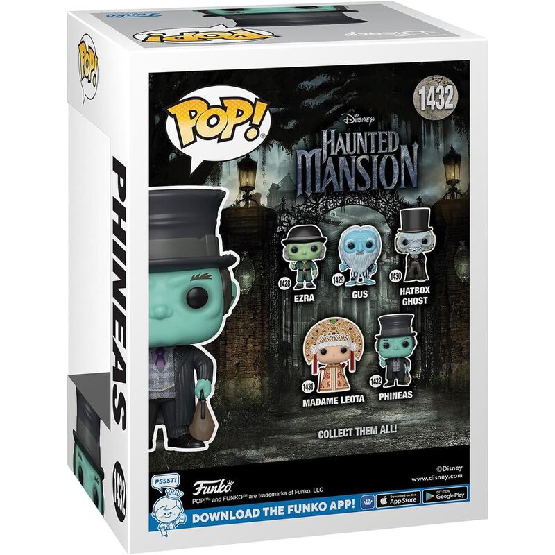 Haunted Mansi&oacute;n, Funko  PHINEAS #1432 image number null