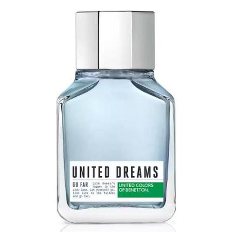 Perfume Benetton United Dreams Go Far Edt 100 M... image number null