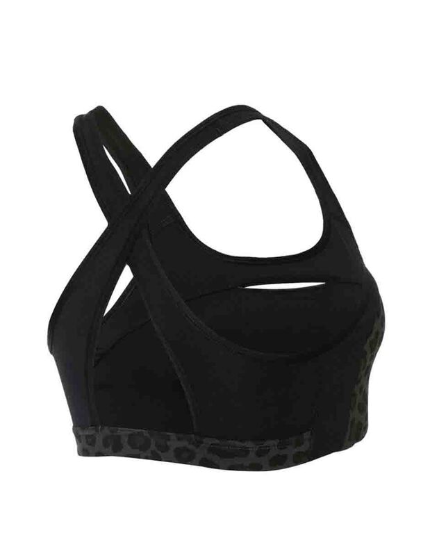 Top Dama Deportivo Nike Swoosh Negro DM0633070 image number null