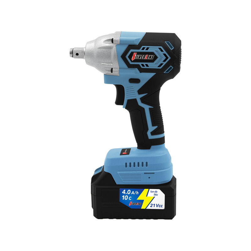 Llave de Impacto Inalámbrica Silverline Color A... image number null