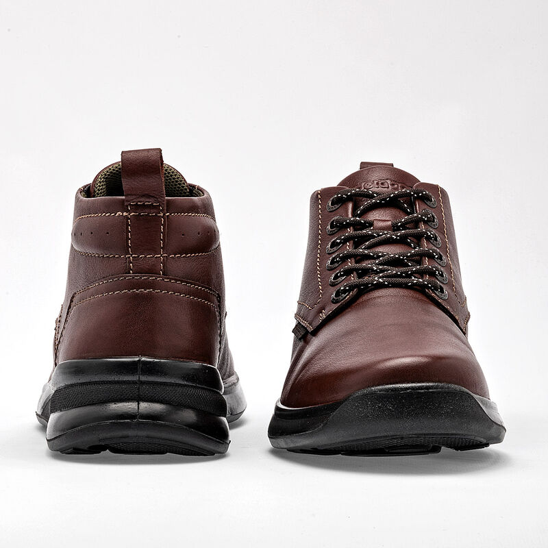 Verde T Bota De Piel Para Hombre Caf&eacute; Cod 12944... image number null
