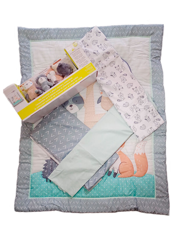 Set de Cuna Bebé Cuddle Time Neutral Gris CU229... image number null