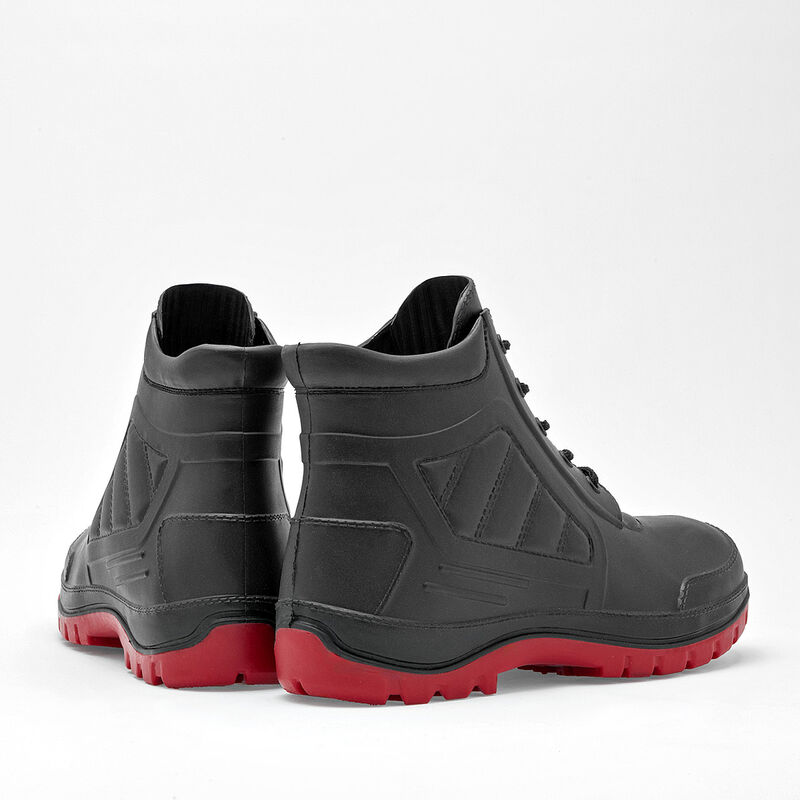 Duramil Bot&iacute;n Hiking Para Hombre Negro Cod 1294... image number null