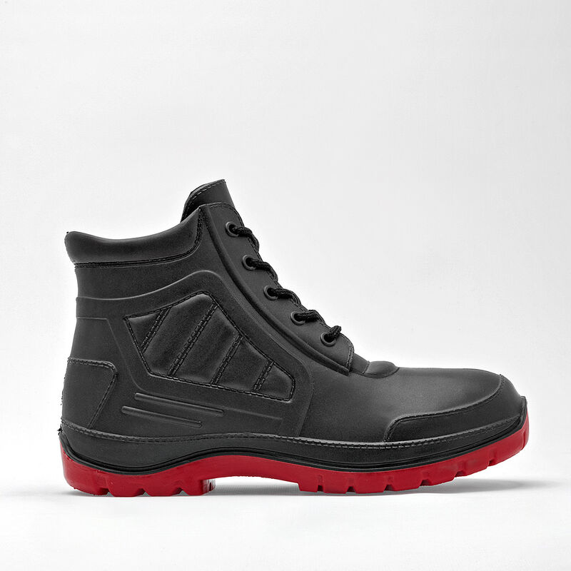 Duramil Bot&iacute;n Hiking Para Hombre Negro Cod 1294... image number null
