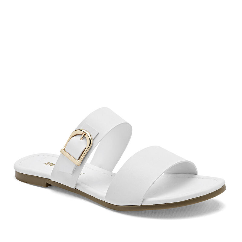 Moramora Sandalia para mujer blanco image number null