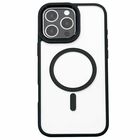 Funda Xfitted Hybrid Met Mag Para Iphone 16 Pro Max Tra Negra