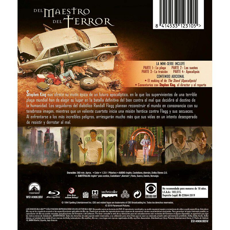 The Stand: Apocalipsis (bd) [blu-ray] image number null