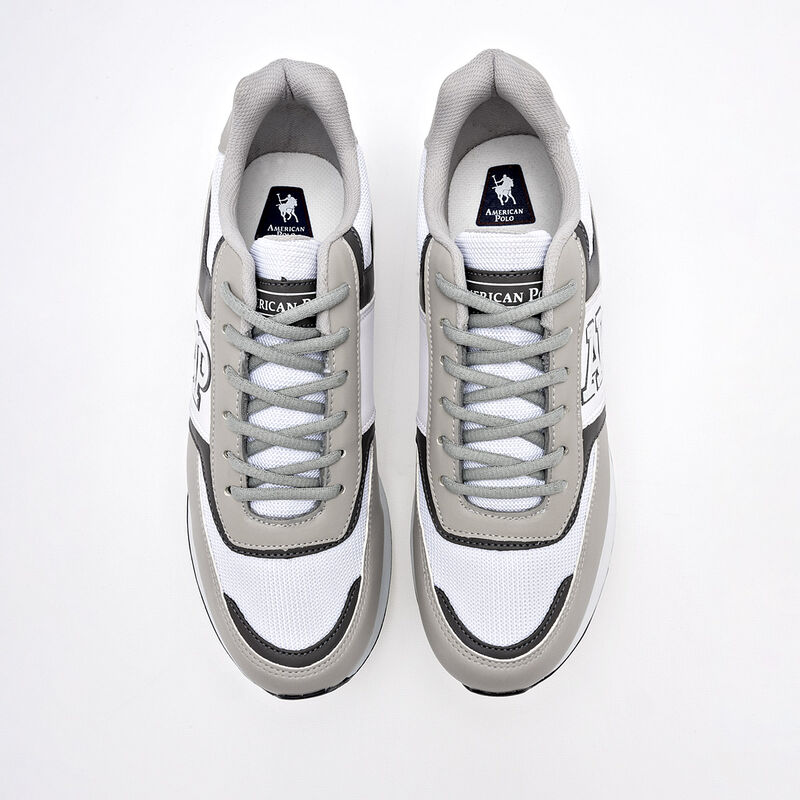 American Polo Tenis urbano para hombre blanco g... image number null