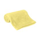 Cobija para Bebé de Franela Ultrasuave Lisa Ama... Cobija para Bebé de Franela Ultrasuave Lisa Amarilla Bluelander