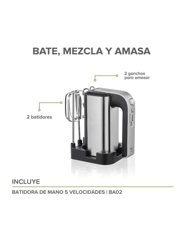Batidora manual Casa BIU 5 velocidades image number null