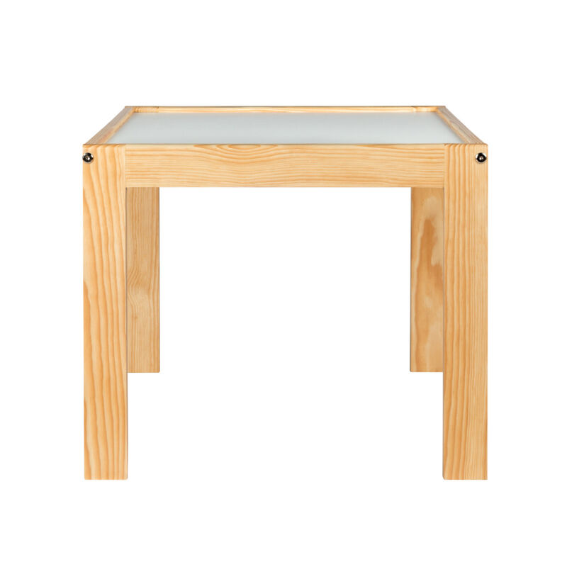 Mesa Infantil de Madera Estilo N&oacute;rdico-Blanco image number null