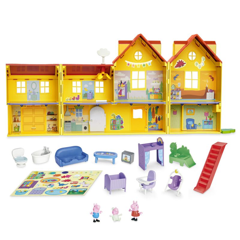Playset Peppa Pig La Gran Casa Familiar De Pepp... image number null