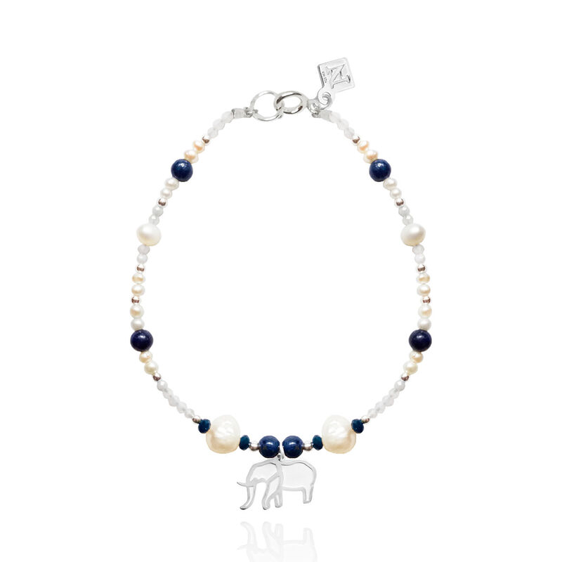 Set de Pulseras Suerte Colibr&iacute; y Elefante de Pl... image number null