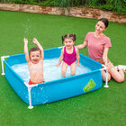 Alberca R&iacute;gida con Estructura Cuadrada 1.22m X 1.22m X 30.5cm Caja 1