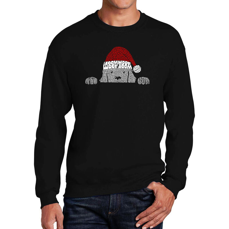 Sudadera De Cuello Redondo Word Art Para Hombre... image number null