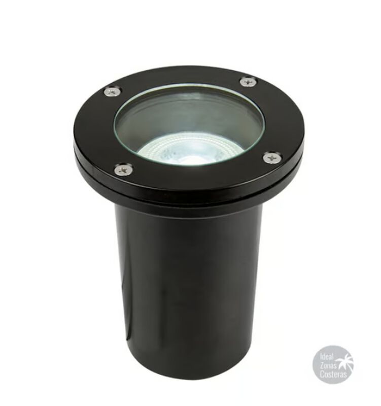 L&aacute;mpara Empotrado En Piso Exterior Negro E27 H-... image number null