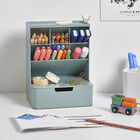 Organizador Multifuncional Para Escritorio O Maquillaje Verde
