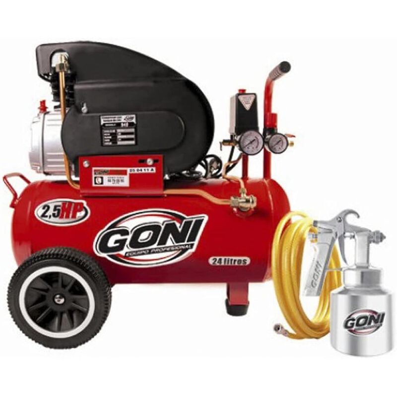 Kit Compresor Goni #940 Manguera #170 Pistola #... image number null