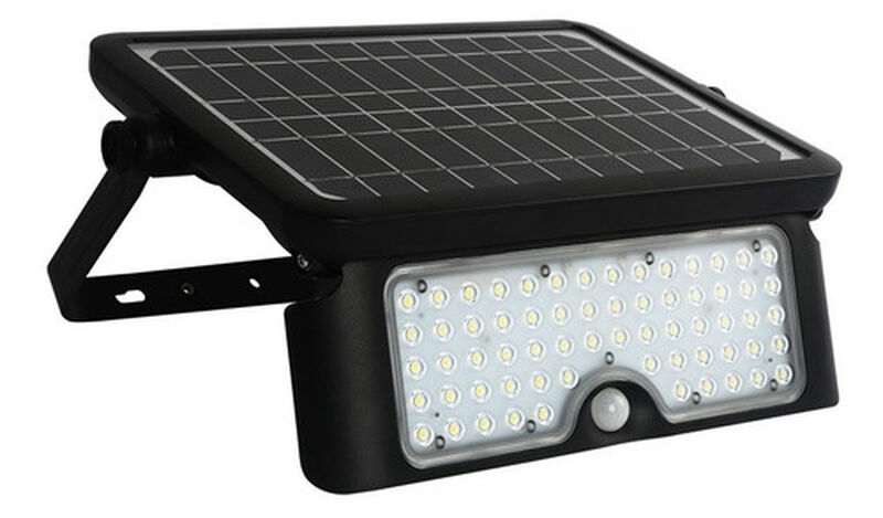 L&aacute;mpara Solar Led 10 W Luz Fria Bater&iacute;a Integra... image number null