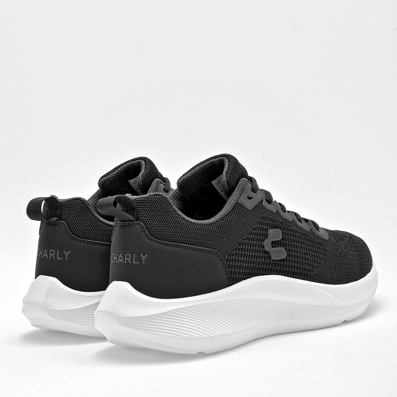 Charly Tenis Deportivos Para Ni&ntilde;o Negro Cod 131... image number null