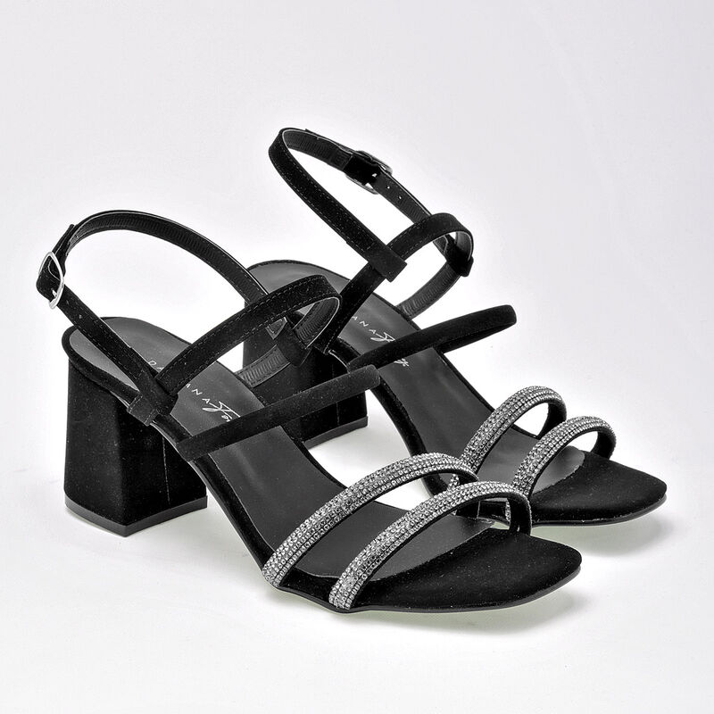 Dayana Foncy Zapatillas de fiesta para mujer ne... image number null