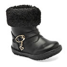 Yondeer Botitas para beb&eacute; ni&ntilde;a. Negro