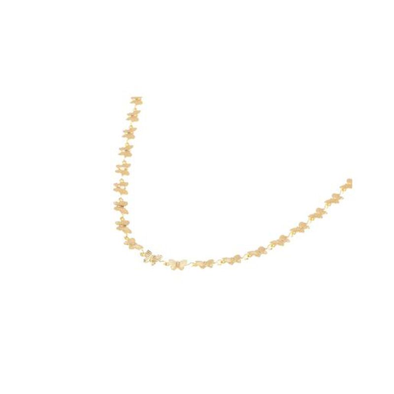 Cadena de mariposas lisas 40cm image number null